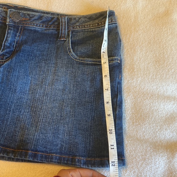 Denim mini skirt seductions size 11 - Picture 8 of 8